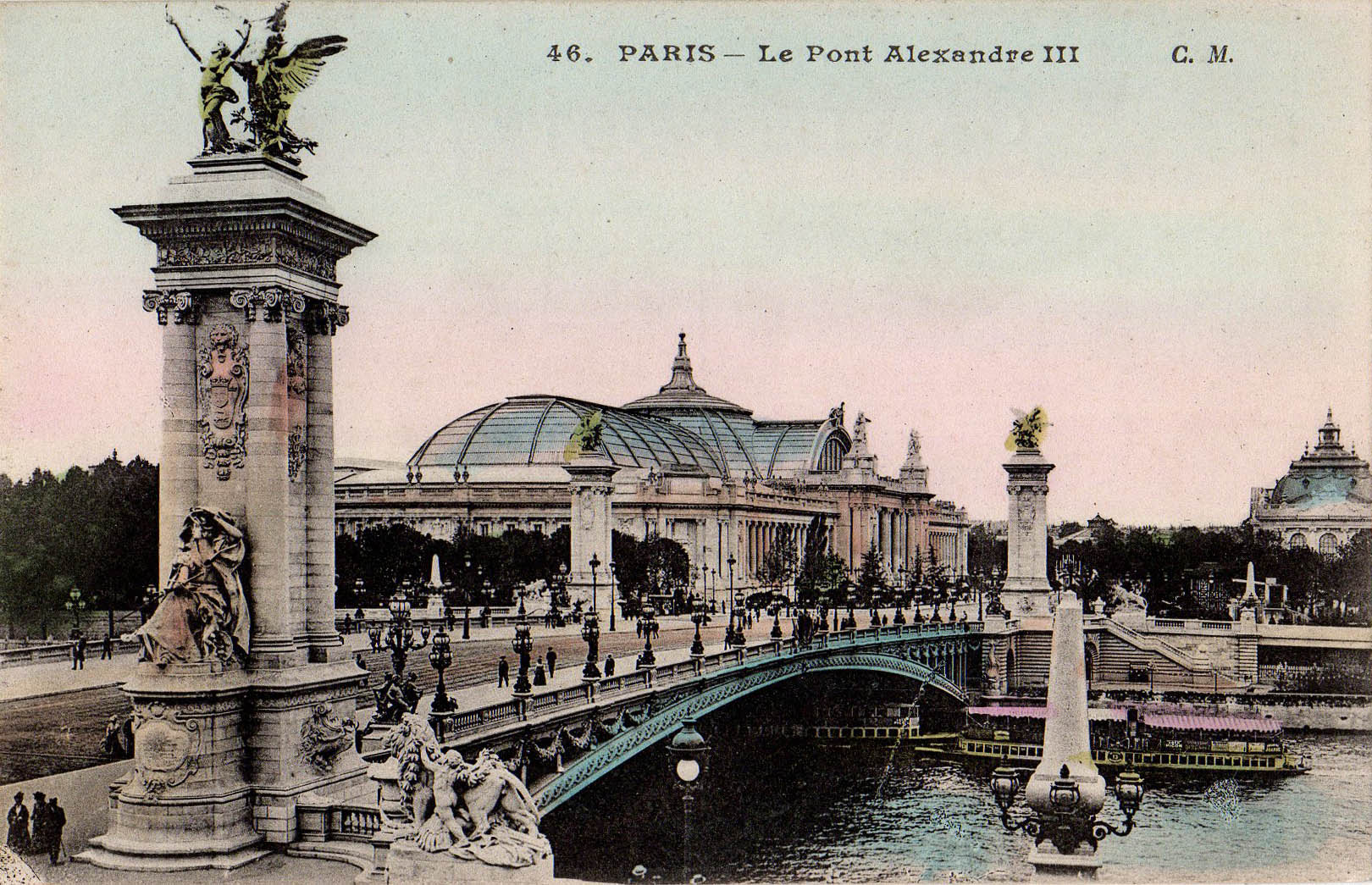 Le Pont Alexandre III, Paris | Postcard Memory Palace